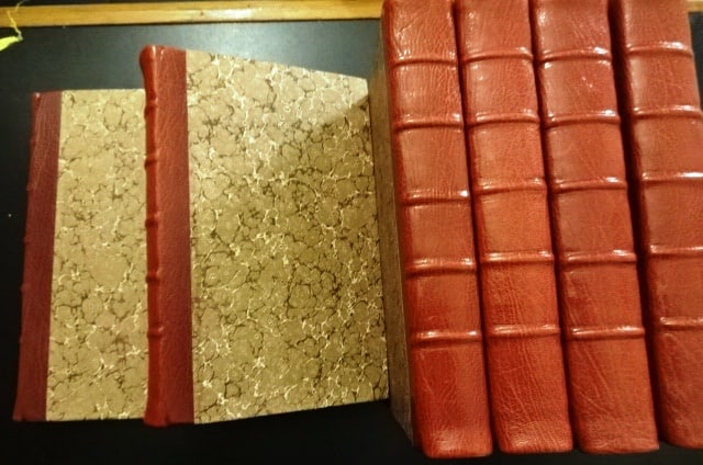 1765 Fine Binding Set Collection of Poems (1 of 8)