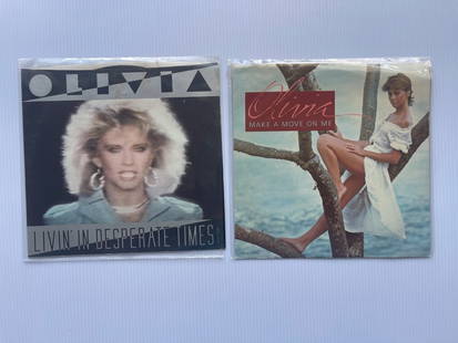 OLIVIA NEWTON-JOHN SET 7: OLIVIA NEWTON-JOHN SET 7 Reserve: $2.00 Shipping: Domestic: Flat-rate of $12.00 to anywhere within the contiguous U.S. International: Foreign shipping rates are determined by destination. Internationa