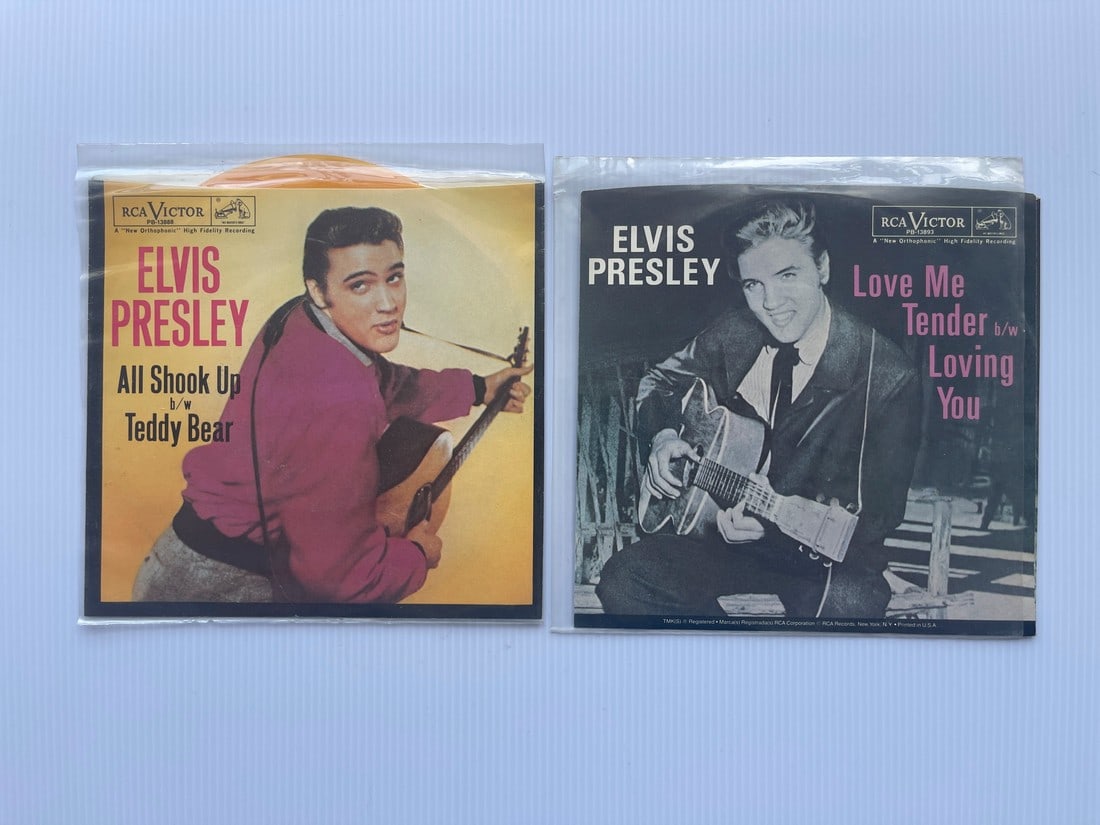 ELVIS PRESLEY COLORED VINYL SET 4 (1 of 1)