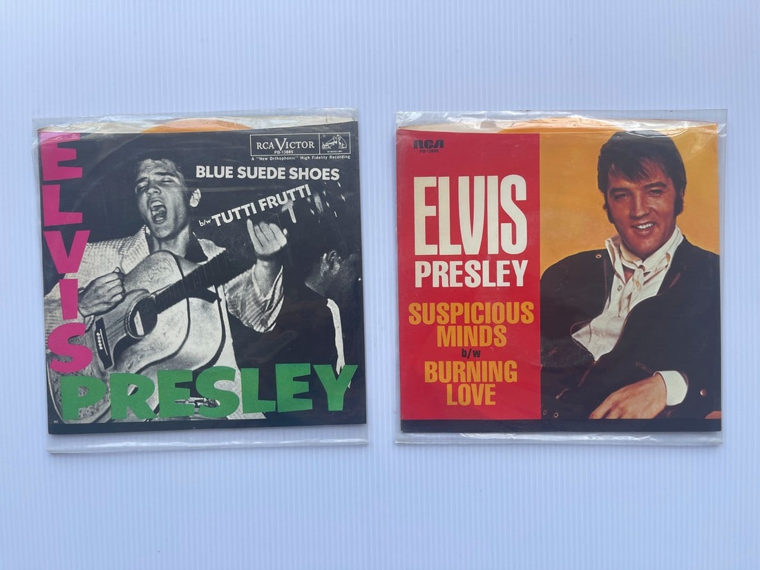 ELVIS PRESLEY COLORED VINYL SET 5 (1 of 1)