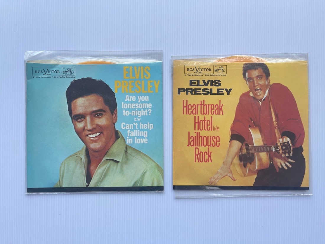 ELVIS PRESLEY COLORED VINYL SET 7 (1 of 1)