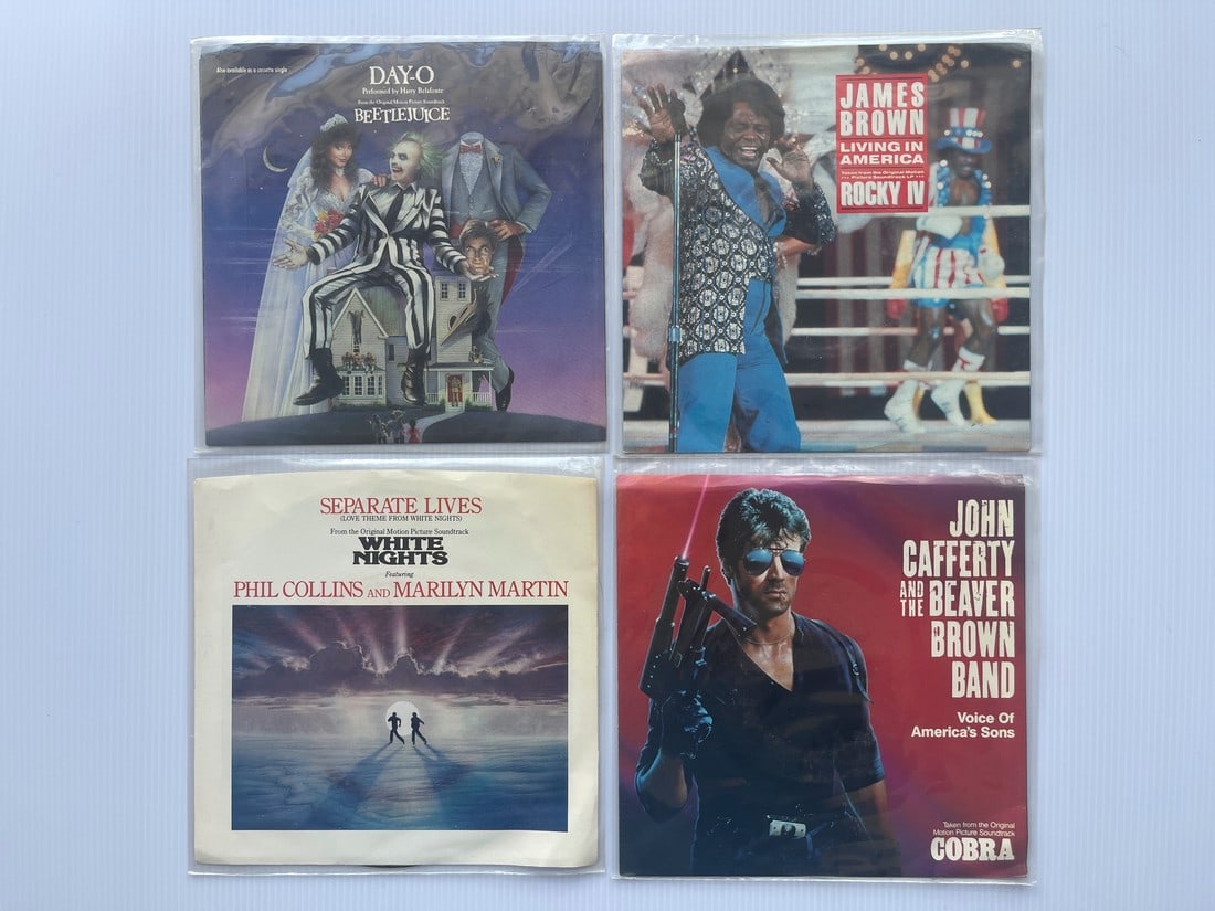 MOVIE SOUNDTRACK SINGLES SET 2 (1 of 1)