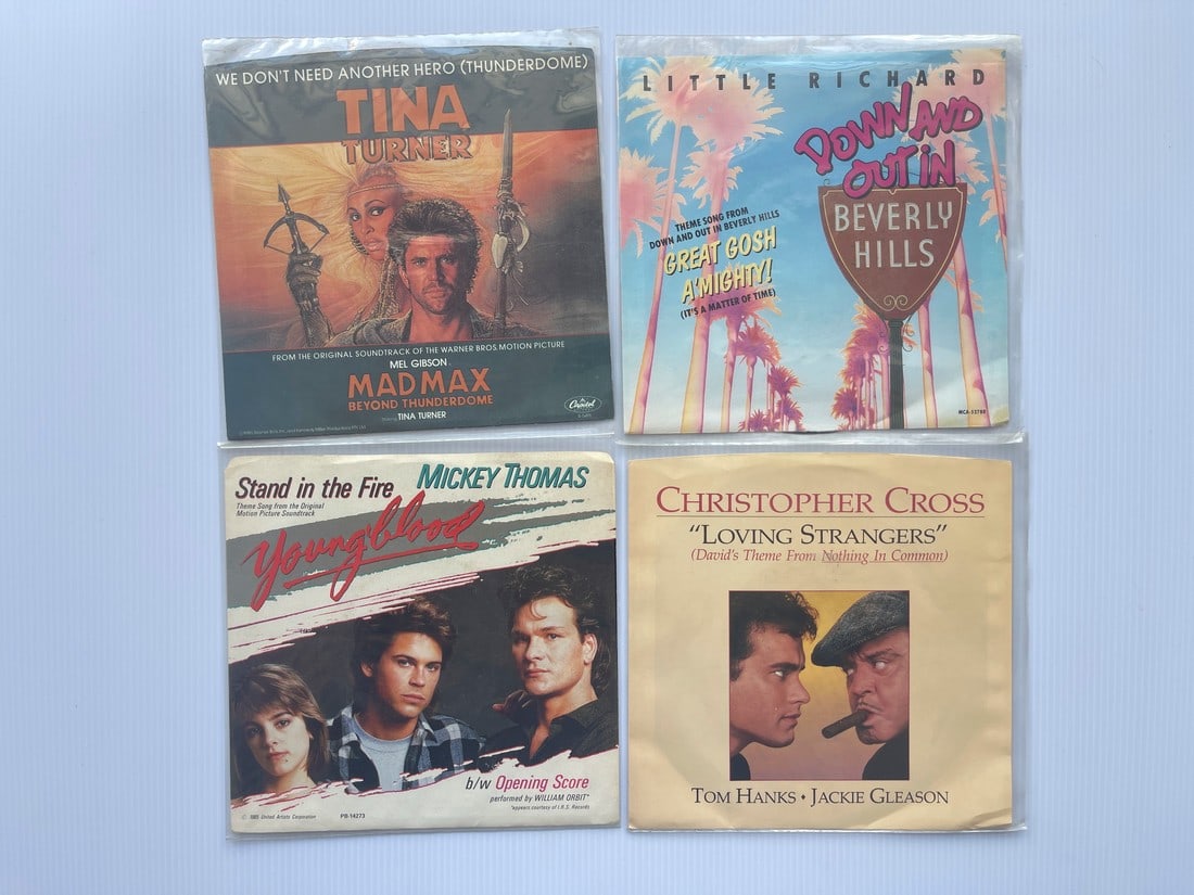 MOVIE SOUNDTRACK SINGLES SET 9 (1 of 1)