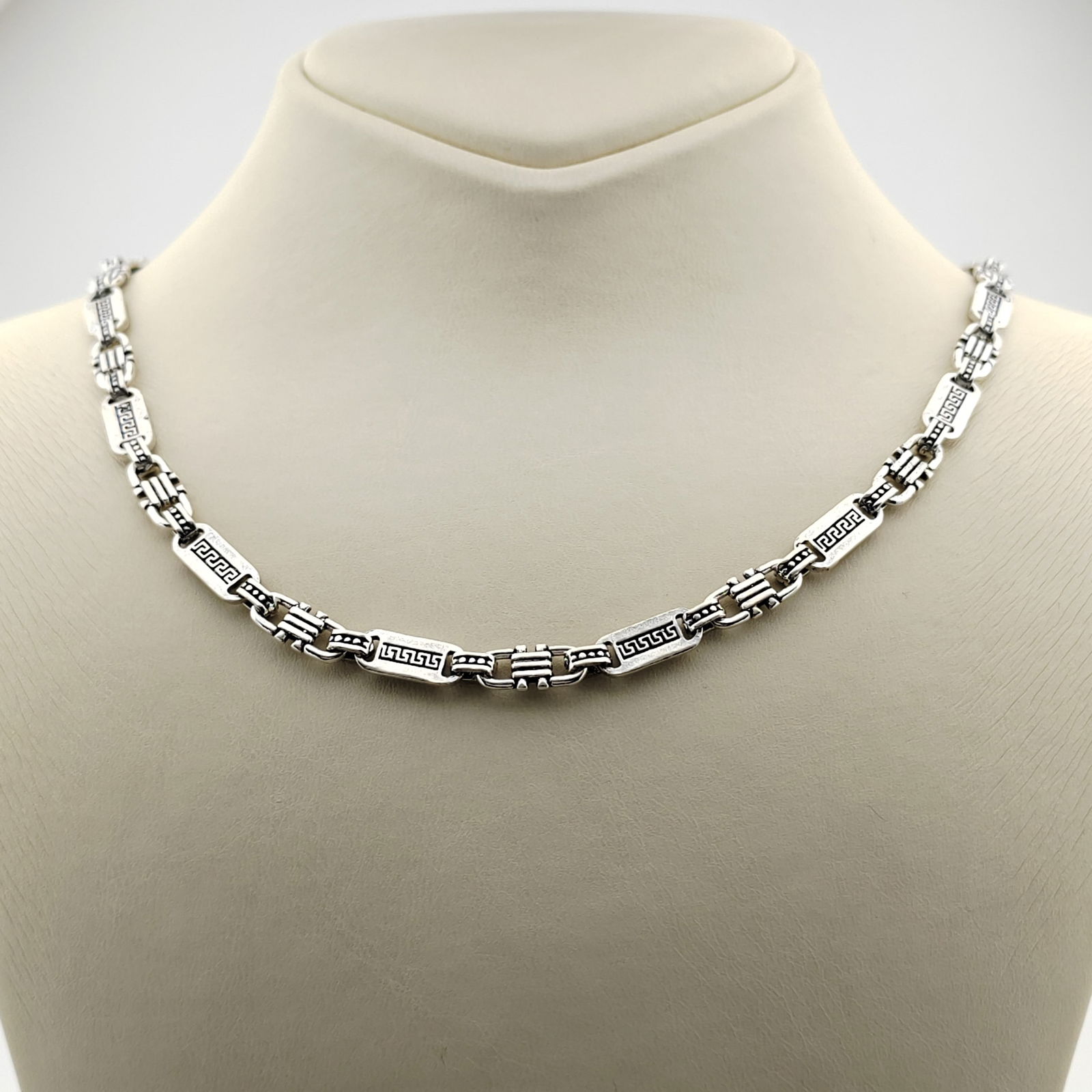 925 Silver Chain,Men's Necklace,Biker Chain Necklace (1 of 8)