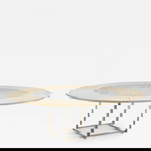 Poul Kjaerholm, Fritz Hansen, Marble, Maple, Steel, PK-54 Dining Table, 2011: Title: Poul Kjaerholm, Fritz Hansen, Marble, Maple, Steel, PK-54 Dining Table, 2011 Description: Poul Kjaerholm, E. Kold Christensen, Fritz Hansen, Danish Modern, Round Dining Table, Denmark, 2011 Pri