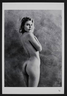 Spiros Politis (1969-)Dottir Portrait (2/25): Artist: Spiros Politis (1969-) Title: Dottir Portrait (2/25) Date: $2,023.00 Medium: photography Dimensions: 19" x13" Figure portrait of Icelandic Danish model Dottir photographed in 2023 in London.Cl