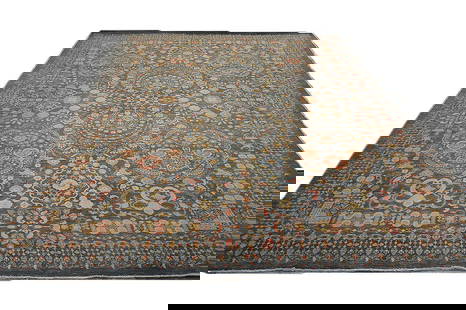 9' x 12' Grey Super Chobi Peshawar Rug 28544: Title:9' x 12' Grey Super Chobi Peshawar Rug 28544 Description:Size in Feet: Width: 9.1 x Length: 12.1 Size in Inches: Width: 109 in x Length: 145 in Colors: Grey Weave: 100% Handmade Pile: 3/8" Wool