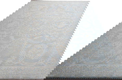 9' x 12' LIGHT Blue Chobi Peshawar Rug #PIX-25273: Title:9' x 12' LIGHT Blue Chobi Peshawar Rug #PIX-25273 Description:Size in Feet: Width: 9.2x Length: 12 Size in Inches: Width: 110in x Length: 144in Rug Type: Area Rug Colors: Light Blue, Ivory Weave