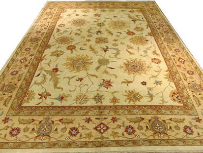 9' x 12' Ivory Chobi Peshawar Rug #PIX-15536: Title:9' x 12' Ivory Chobi Peshawar Rug #PIX-15536 Description:Size in Feet: Width: 8.10x Length: 11.11 Size in Inches: Width: 106in x Length: 143in Rug Type: Area Rug Colors: Ivory Weave: Hand-knotte