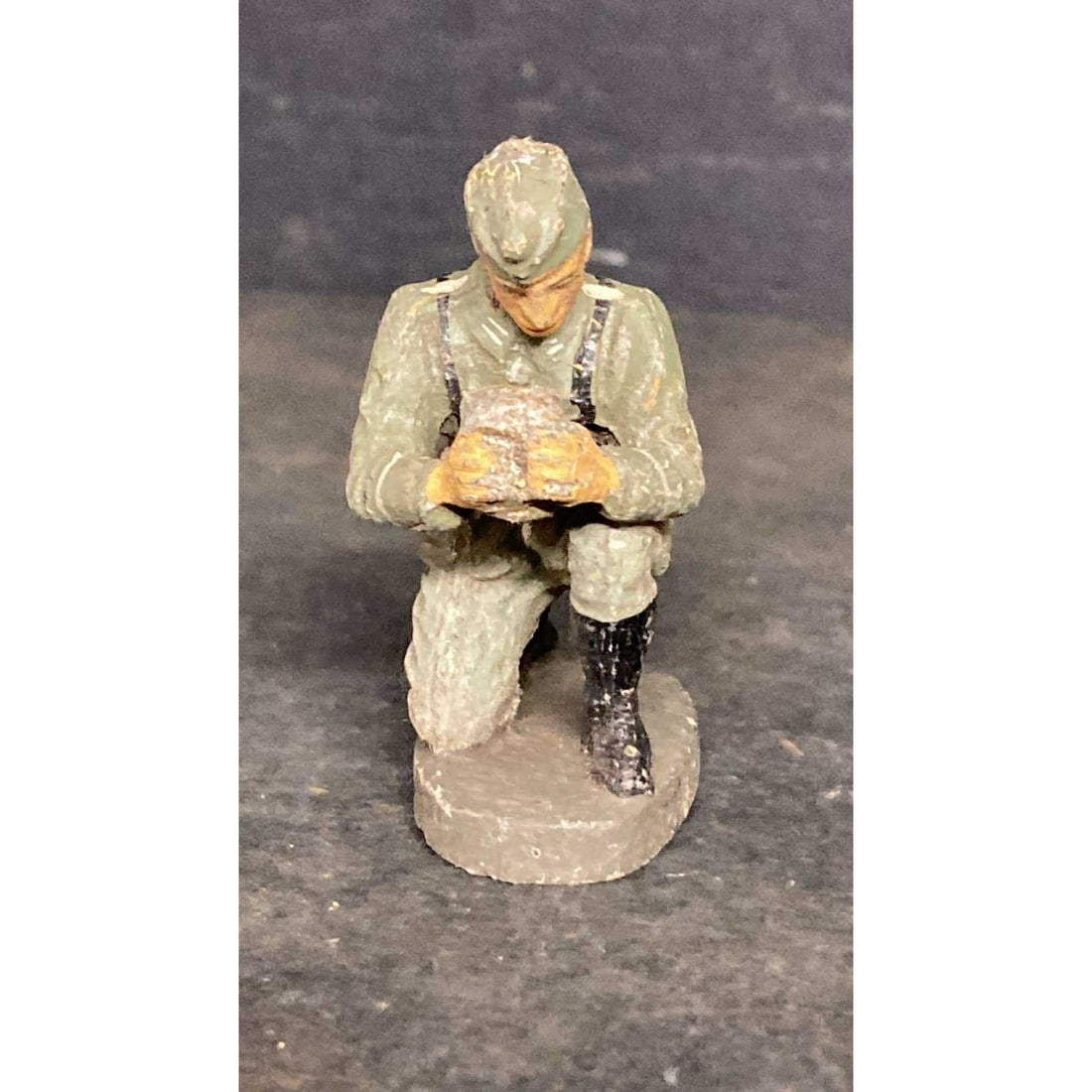 Elastolin/Lineol Hausser camp character soldier (1 of 4)