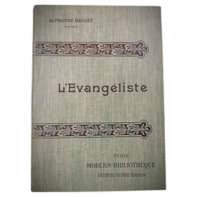 Vintage 1915 Book "L'Évangéliste" - Paris Modern-Bibliothèque