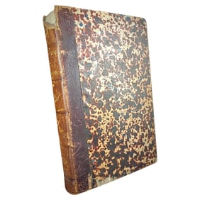 Antique Book by Jules Verne - "L'Île Mystérieuse" Part 1
