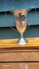 Chicago Yacht Club 1921 Loving cup Trophy Sterling Silver 10 Inches 290 Grams