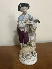7 3/8” Messien Figure W/ Lamb