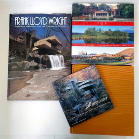 Frank Lloyd Wright Books (One Signed)