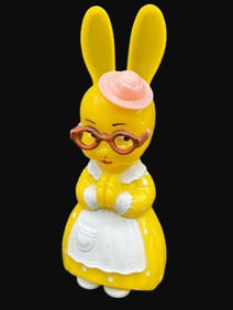 1950S KNICKERBOCKER BUNNY RATTLE