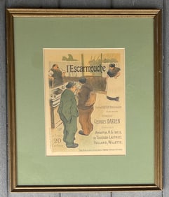 L'Escarmouche Lithograph by Henri G. Ibels from Les Maitres de L'Affiche