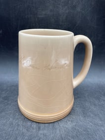 Rookwood 1948 Mid Century Modern Pottery High Glaze Personalized Mug 587C