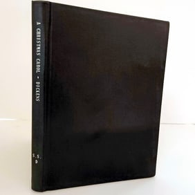 Unusual A Christmas Carol Charles Dickens Illustrated by Ronald Searle 1st ED HC