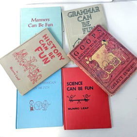 Vintage Can Be Fun 5 Books by Munro Leaf