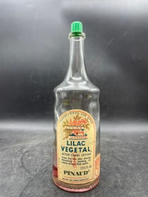 Antique Pinaud Lilas DeFrance LILAC VEGETAL Barber After Shave Lotion Glass Bottle