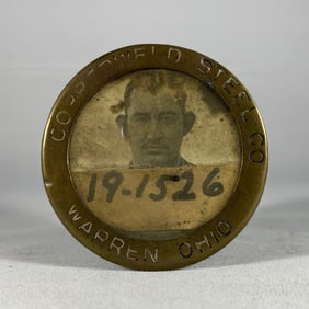 Copperweld Steel Company Employee Badge