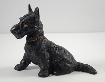 Scottie Dog Cast Iron Hubley Still Bank