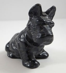 Scottie Dog Cast Iron Paperweight 1930