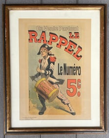 Les Maitres de l'Affiche pl.209 Le Rappel by Jules Cheret