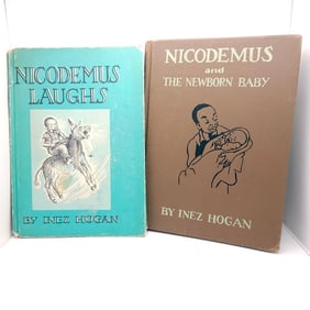 Inez Hogan Nicodemus Hard Cover Books set of 2
