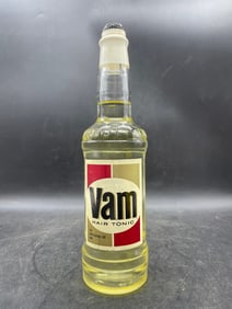 Barber Shop Bottle Wildroot VAM Hair Tonic Barber Bottle ~ Colgate Palmolive