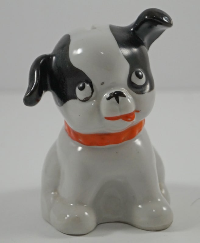Boston Terrier Dog Ceramic Penny Still Bank (1 of 5)