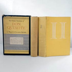 The Putnam Translation of Don Quixote by Miguel de Cervantes Saavedra 1949 2 Vol Set