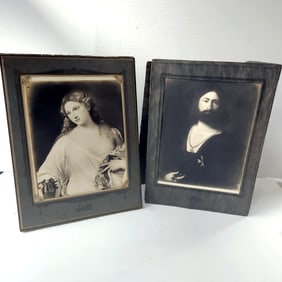Albumen Prints Circa 1854 Flora and Malta Knight