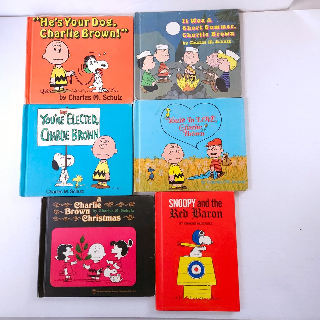 Charlie Brown Peanuts Book Lot 1st Editions set of 6 (1 of 11)
