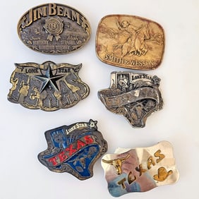 Texas and Western Stlye Belt Buckles