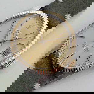 Rolex Oyster Ref 16013 Datejust 36mm 18k SS Date Mens Automatic 1980s RA490: Title:Rolex Oyster Ref 16013 Datejust 36mm 18k SS Date Mens Automatic 1980s RA490 Description:Timeless icon Men's 18k gold and stainless steel Rolex Oyster Perpetual Datejust Ref.16013 automatic, c.19