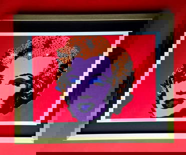 Death NYC Large Framed 16x20in Pop Art Hand Signed MARILYN MONROE COA #8: Up for Sale this Beautiful and Scarce Print by Pop Art Graffiti Master Artist Death NYC Hand Signed in Pencil Numbered X/100 or Artist Proof This piece is mounted on a 20 x 16 in. black acid free blac