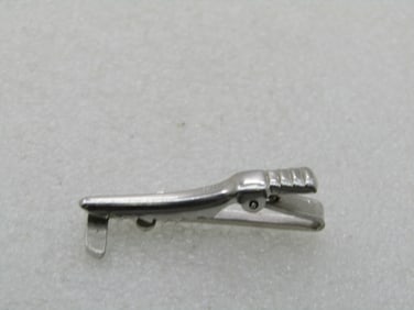 Vintage Anson Golf Putter Tie Clasp, Silver Tone