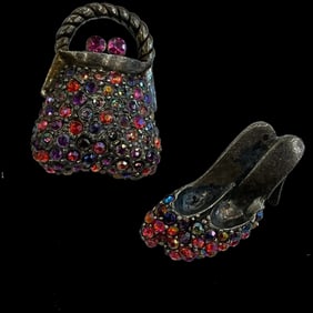 Estate AB Rhinestone Pins
