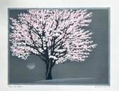 Yasushi Omoto (1926 - 2014): Cherry Blossoms Have Arrived