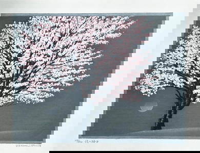 Yasushi Omoto (1926 - 2014): Cherry Blossoms Have Arrived