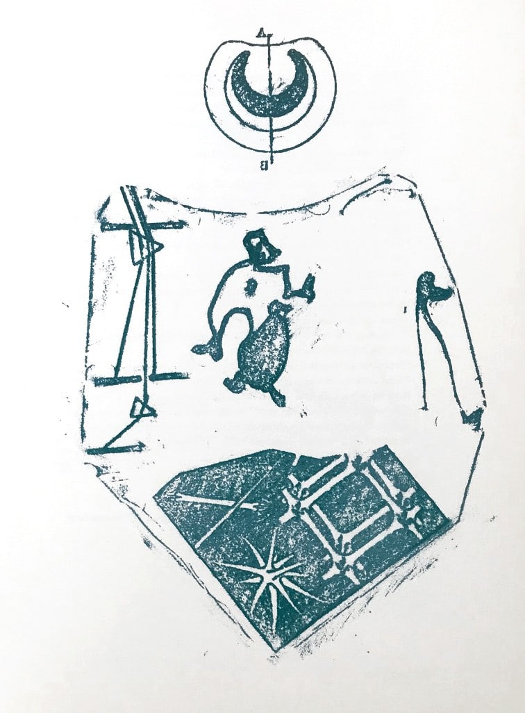 Max Ernst Original Lithograph What the tortoise said to achilles-1: Medium: Original Lithograph Marks: Not signed, not numbered Paper: 13 x 9.5 inch Printed: 1970 Provenance: Suite Lewis Carrolls Condition: Fine Certificate of authenticity is included &