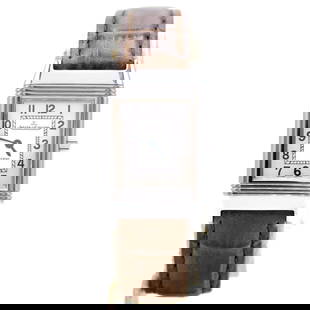 Jaeger-LeCoultre Reverso watch: Magnifique montre Rerveso Jaeger-LeCoultre. - La montre a &#233;t&#233; enti&#232;rement r&#233;vis&#233;e dans notre atelier et b&#233;n&#233;ficie d'une garantie vendeur d'un an &#224; compter de la