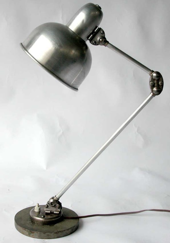 ART DECO INDUSTRIAL DESK LAMP CHRISTIAN DELL KAISER IDELL BAHAUS (1 of 1)