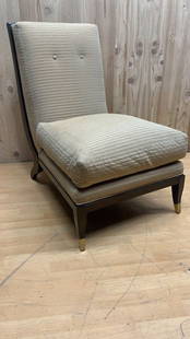Chaise Apollon Collection Armless Slipper Chair by William Switzer: Vintage from before 2000 Chaise Apollon Collection Armless Slipper Chair by William Switzer A streamlined design of regal refinement, the Armless Chaise Apollon is an uncluttered piece from influentia