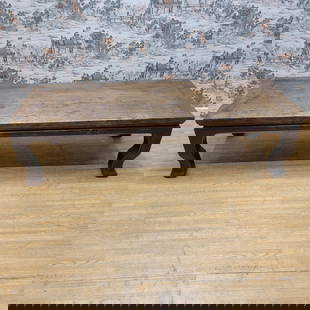 Antique Shanxi Province Elm Coffee Table with Natural Patina: Vintage from the 1900s Materials: elm Antique Shanxi Province Elm Coffee Table with Natural Patina Circa: Early 20th Century Dimensions: W: D: H: Good Vintage Condition Please be aware that all items