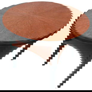 FRENCH ART DECO COFFEE TABLE /SIDE TABLE Maurice Dufrene Style: Made in the early 1930's in France this piece has a "starburst " motive which is reminding of Maurice Dufrene .It was said about French Art deco that : ...the absence of ornaments are replaced with th