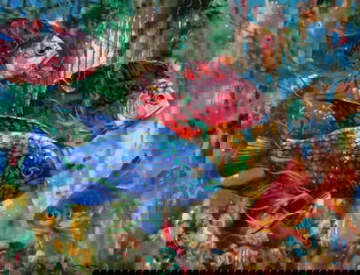 Oil painting fish Anatoly Borisovich Tarabanov: â„–Tar 228 *** ABOUT THIS PAINTING *** * TITLE: "Fish" * ARTISTS: Anatoly Borisovich Tarabanov * SIZE: 70x90 cm/'27.55x35.43 inches' * MEDIUM: oil, canvas * HAND PAINTED: Original painting from ou