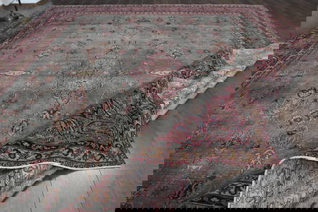 10'5x13'1 ft, OVERSIZED BOHEMIAN RUG: Title: 10'5x13'1 ft, OVERSIZED BOHEMIAN RUGOridign: Turkey Date/Period: 1960 - 1970 Materials: Wool and Cotton Size: Width: 10.5 feet Length: 13.1 feet Provenance: This Turkish one-of-a-kind Anatolian